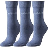 Chaussettes Homme Tom Tailor - Lot De 3 Paires Basiques, 80% Coton, Confortables Et Lavables En Machine - 8