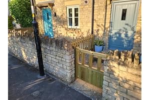 MD CARPENTRY Wooden Garden Gate Pedestrian Gate Wooden Pressure Treated 3ft 90cm (90cm High x 83cm Wide x 5cm Deep)