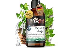 ‎NORDHOLZ NORDHOLZ® Saunaaufguss [54 Sorten 15ml, 100ml, 250ml] - Sauna Aufgussmittel für intensive & erholsame - Sauna Zubehör (#33 Russische Banja, 100ml)