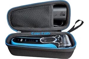 Cas Étui De Voyage Rigide Housse pour Braun Series 3 ProSkin 3040s Braun Series 5 51-B1000s etc.Braun Series 6 7 9 Braun Series 3 300BT 310s 3010BT 300BK 3080s 3020s Rasoir Électrique par LAVSS