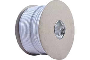 EVENT DISTRIBUTION 10m 3183Y 15 AMP Electrical Cable White Round Mains Wire Flex 1.5mm 240V 3 Core
