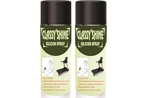 Treadmill 100% Silicon Lubricant Oil Spray-500ml-Each-2 pcs