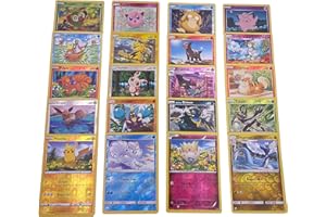 GECO Karty Pokemon - 20 różnych kart Reverse Holo - angielski