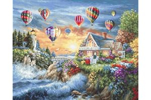 Luca-S SRL Kit Arazzo Luca-S Oro - Palloncini Sopra Sunset Cove G614