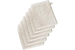 De Witte Lietaer 199514 Benessere Lot 6 guanti igienici beige di cotone 15 x 22 cm, 6 Unità