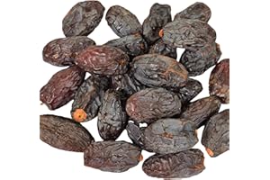 BIO ET SANTE LE BIO AU DES DOIGTS Dattes Medjool Bio - 1 Kg - Qualité Supérieure 1ère Catégorie - Datte Naturelle, Aliment Énergétique Sain - Fruit Sec Plein De Vitamines, Minéraux Et Fibres. La Datte Medjoul Est Savoureuse Et Charnue