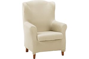 Martina Home Funda Sillón Túnez Orejero Dúplex Marfil