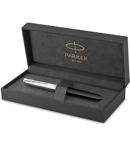 Otto Hutt Design 04 - Penna stilografica, con fusto laccato opaco, parti in ottone satinato, rivestimento in rutenio, molla in acciaio, spessore penna: B, 038-11614