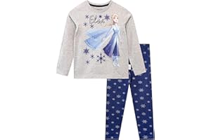 Disney Mädchen Die Eiskönigin Top und Leggings Frozen