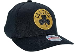 Mitchell & Ness NBA Black and Gold Classic Red Snapback, negro y dorado