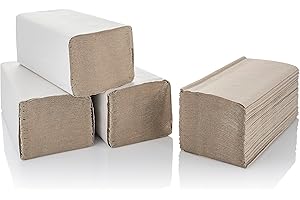 5000 Falthandtücher 1-lagig 25 x 23 cm natur Krepp ZZ-Falz Papierhandtücher Handtuchpapier Einmalhandtücher