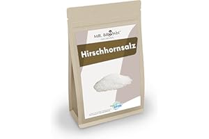 ‎MR. BROWN 500g Hirschhornsalz Backtriebmittel für Lebkuchen, Spekulatius ABC Trieb