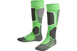 ‎FALKE FALKE Uniseks - dzieci SK2 Skarpety Narciarskie średnio wyściełane ciepłe długie na narty oddychająca regulująca temperaturę neutralizująca zapachy wełna materiał funkcyjny 1 Para