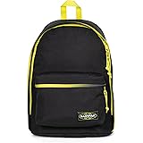 EASTPAK Out Of Office, Zaino, Taglia Unica, Nero (Kontrast Grade Lime)