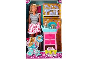 SIMBA Steffi Love - Cute Pet Salon Doll Playset, 29 cm