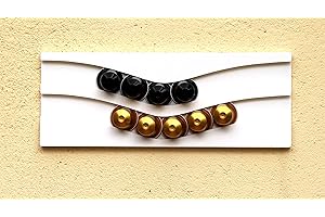 CAFEDECO porte capsules compatible nespresso distributeur capacité 20 (blanc)