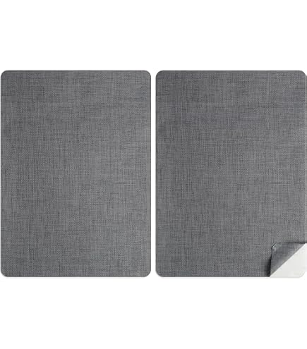 Patch Réparation Tissu Lin Autocollant - 3 Pièces 20x28cm - Pour Canapé, Siège Auto, Rideaux - Beige