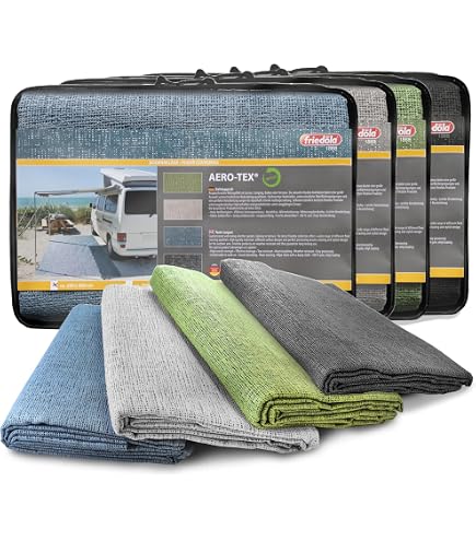 friedola zeltteppich costa grau, 6 x 2,5 m Sport & Freizeit Size:50