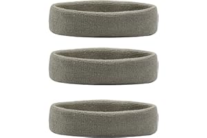 HANERDUN Fascia Sportiva Capelli Fasce Sport Elastiche Antiscivolo Fasce Antisudore per Uomini Donna Head Band Jogging Running Calcio Allenarsi Yoga Ideale per Sport