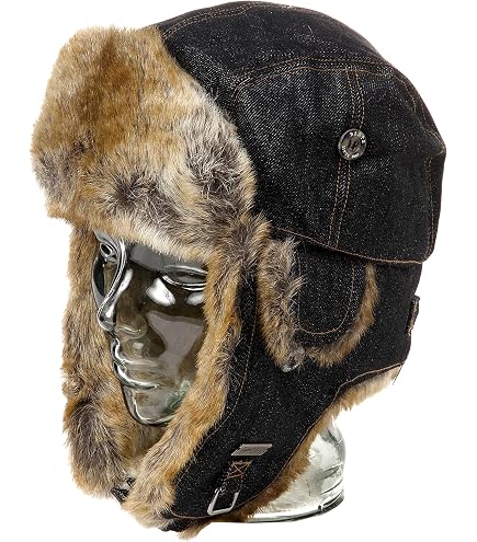 Fjällräven Singi Heater Chapeau D'Hiver Homme Femme - Chapeau Chaud Coupe-Vent Avec Cache-Oreilles Et Fourrure