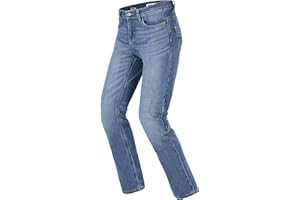 SPIDI, J-Tracker, Pantaloni Moto Uomo con Protezioni, Vestibilità Slim, Jeans Moto Pratici ed Elasticizzati