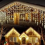 EASTERNSTAR Led Ghiacciolo String Lights 10M 400LED Elettricità impermeabile azionata con spina europea 8 modalità Decorazion