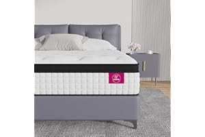 Doublelife Single Mattress 3FT, 11 Inch Extra Thick Gel Memory Foam 9 Zone Orthopedic Mattress, Breathable Foam with Individually Pocket Spring, Motion Isolation(90x190x28cm)