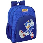 Safta SONIC &ndash; Children's School Backpack, Adaptable to Trolley, Ideal for School Children, Comfortable and Versatile, Quality