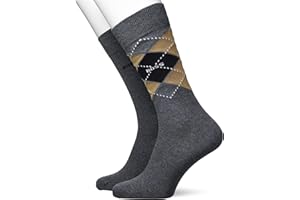 BOSS Męskie skarpety 2P RS Argyle Col CC Regular Socks, Medium Grey, 40-46, rednioszary, 46 EU