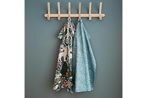 Catherine Lansfield Kitchen Majestic Stag Cotton 50x70 cm Pack of 2 Tea Towels Green