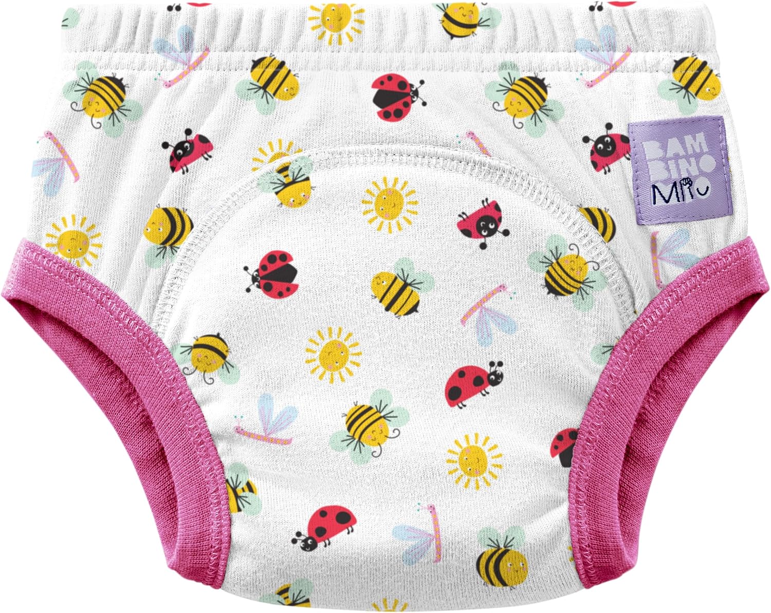 Bambino Mio calzones de entrenamiento reutilizables, 3-4 años (Vuela Alto) - ropa interior para dejar el pañal, pantalones papa niños y niñas, niños pequeños