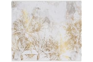 murando Carta da parati Palme 250x175 cm Fotomurali in TNT Murale alla moda Decorazione da Muro XXL Poster Gigante Design Carta per pareti Foglie Jungle grigio b-A-10175-a-a