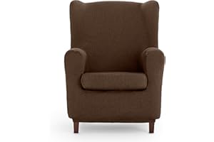 Eysa Ulises - Funda orejero elástica, Color marrón, Una Plaza