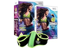 505 GAMES Zumba 2 Fitness Wii - Bundle Pack with Belt accessory