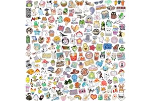 SINCCO 20/40/50 Pcs Cute Enamel Backpack Pins, Funny Anime Enamel Lapel Pins Bulk Set Cool Brooch Button Pins Badge Aesthetic for Backpacks, Bag, Jacket, Kids, Girls, Festival Present (Random Style)