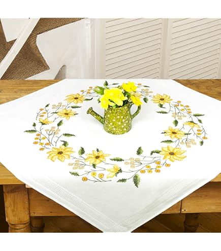 Kit De Point De Croix Luca-S - Fleurs Printanières, BA2359