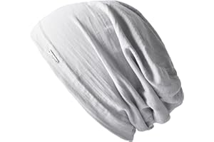 CHARM Herren Damen Beanie Baumwolle 100% Hut Sommer Kunstseide Dünn Licht Schweiß