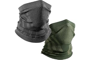 WTACTFUL Zimowy ocieplacz na szyję komin wiatroszczelna maska na twarz kominiarka bandana na narty snowboard