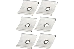 AUTOLIGHT 24 Lot de 6 œillets passepoilés pour rail de fixation 5/6 mm – 7/8 mm – Lot de bandes passepoilées pour auvent, auvent, camping, caravane