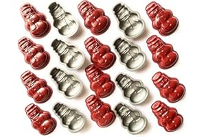 CULIMI Teglia per mini torte - Natale, Set di 20 pezzi, teglia-forno stampo-torta stampo-dolci teglia-muffin stampo-muffin teglia-dolci stampo-cupcake teglia-pancake, rivestimento antiaderente