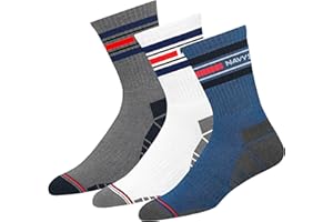 NAVYSPORT Advance seria bardzo trwałe wielofunkcyjne skarpety sportowe dla mężczyzn i kobiet, Wielobarwny, Opakowanie 3.