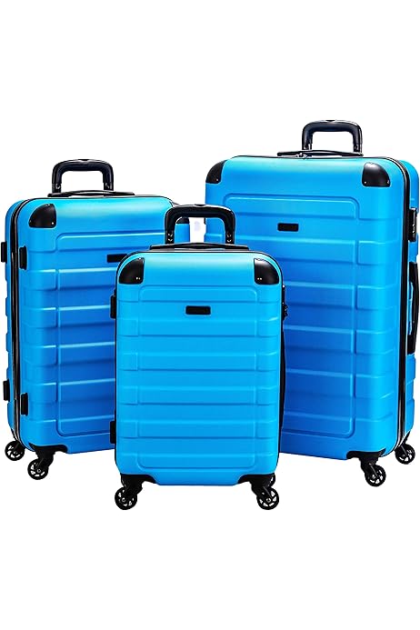 juicy couture vivian 3 piece hardside spinner luggage set