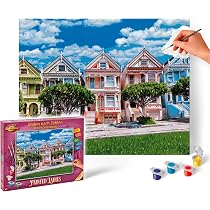 Kit De Pintura Por Números Schipper - Lienzo De Nutrias Con Pinceles Y Pinturas Acrílicas