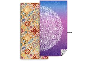 OCOOPA Mikrofaser Strandtuch - Extra großes 178x80 cm Schnell Trocknendes, Weiches, Leichtes, Pflegeleicht, Kompaktes, Sandfreies Handtuch, Perfekt für Strand Schwimmen（2 Stücke）