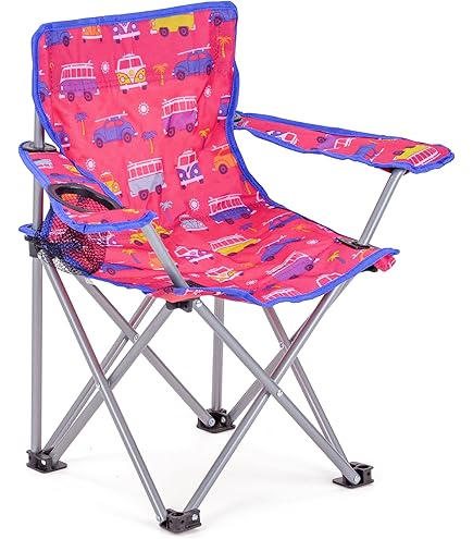 FUN HOUSE Peppa Pig Chaise pliante camping avec parasol - H.38.5 xl.38.5 x P.37.5 cm parasol ø 65 cm - Pour enfant - Puériculture & Eveil bébé