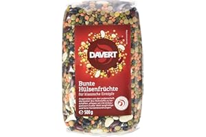 ‎DAVERT Davert Bunte Hülsenfrüchte (1 x 500 g) - Bio