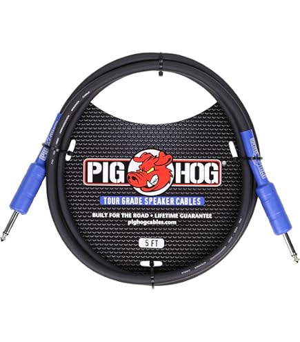Cabo Pig Hog PD-R1410 Dual RCA (macho) Para Dual 1/4 Mono De 3 M