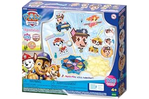 Aquabeads - Le mega coffret La Pat’ Patrouille - Kit de Loisirs créatifs - Activité Manuelle Enfants en Toute autonomie - Coffret de Perles Qui collent avec de l'eau - Jouet Enfant 4 Ans et + - 35126