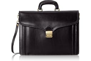 Chicca Borse Borsa uomo da lavoro tracolla portadocumenti a Mano Organizer Cartella 24 ore in pelle