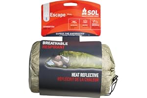 S.O.L. SURVIVE OUTDOORS LONGER Sol Copertura Sopravvivenza Outdoors Longer Escape Bivvy